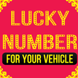 Lucky Number for Your Vehicle APK icon