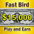 Money bird. Earn money. icon