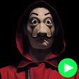 Money Heist Stickers Animated - WAStickerApps icon